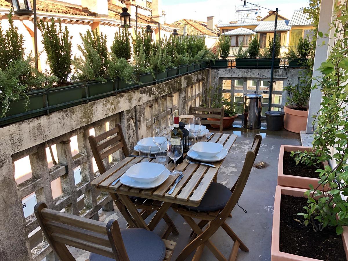 Apartament Greci Design Terrace Wenecja Zewnętrze zdjęcie