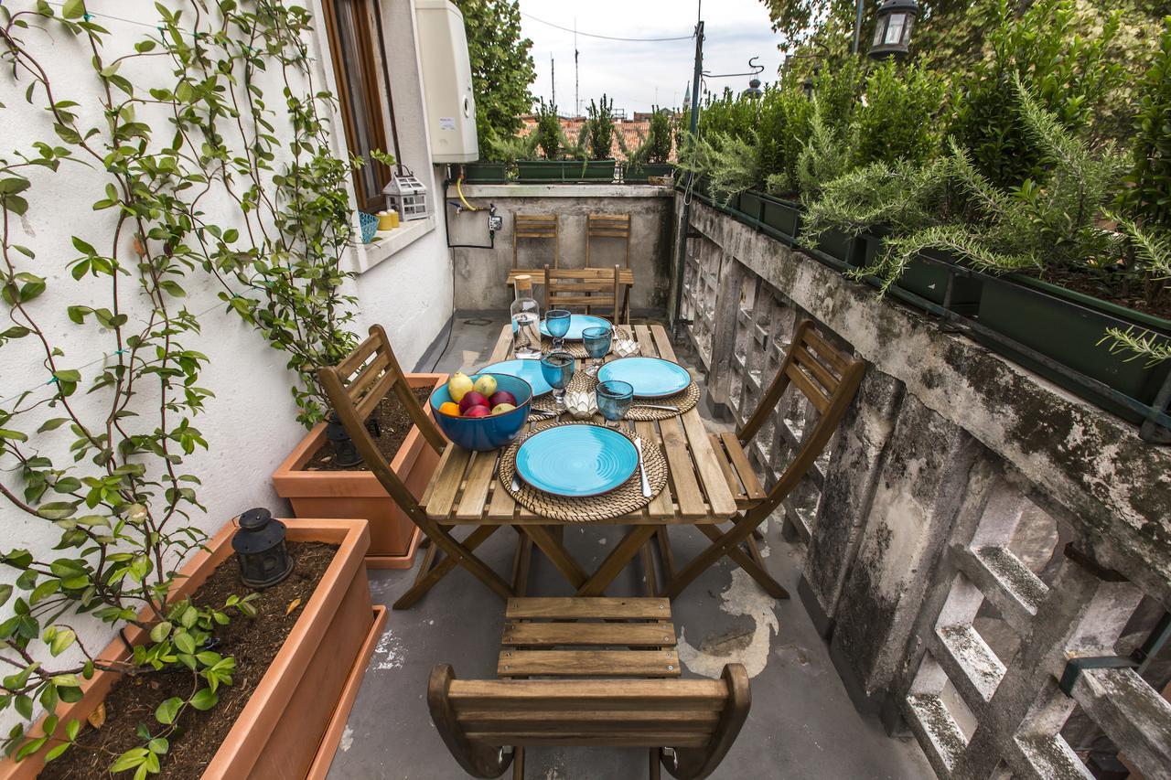 Apartament Greci Design Terrace Wenecja Zewnętrze zdjęcie